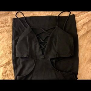 XS/S black windsor dress